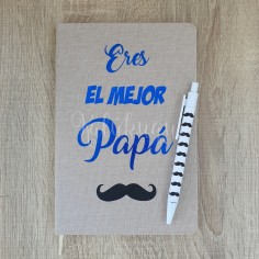 Cuaderno + Bolígrafo para papa