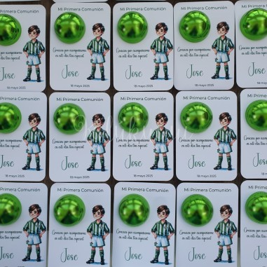 Bálsamo Labial Tarjeta Niño Betis Futbol