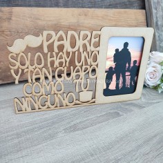 Portafotos con frase Padre... 2