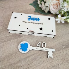 Caja Llave Basic 3d Blanco...