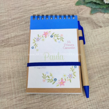 Libreta con Boli Imagen Primaveral