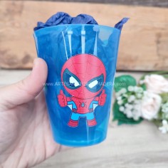 Vaso Spiderman Superheroes