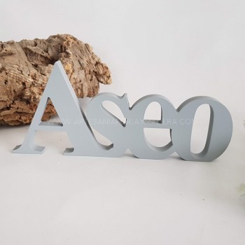 Letras Decorativas Aseo...