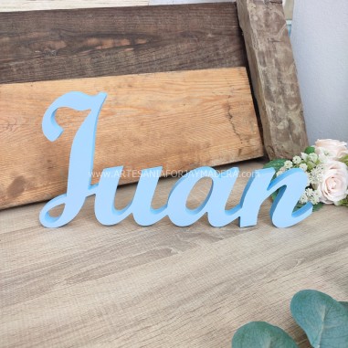 Nombre decorativo SCR de pie