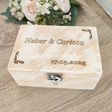 Caja Porta Alianzas o Arra 10x15