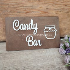 Letrero Candy Bar Pequeño 2
