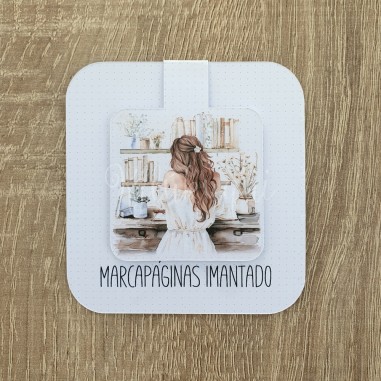 Marcapáginas Imantado Mujer Planner 4