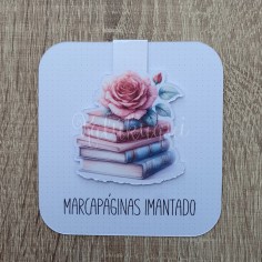 Marcapáginas imantado...