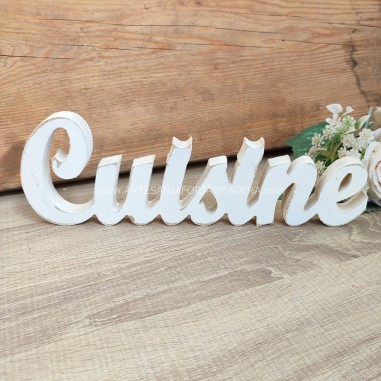 Letras Decorativas Cuisine (Sobremesa)