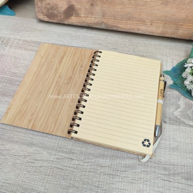 Cuaderno Madera + Bolígrafo Catequista