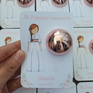 Bálsamo Labial Tarjeta Comunión Niña...