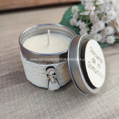 Vela Aromática Metalica...