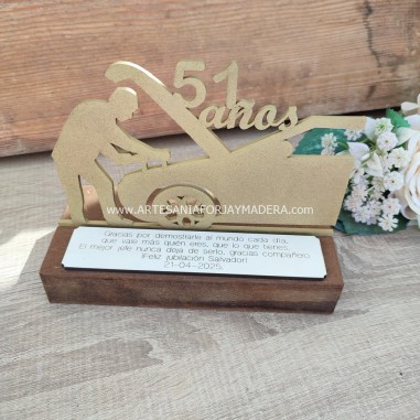 Regalo Jubilación Mecánico