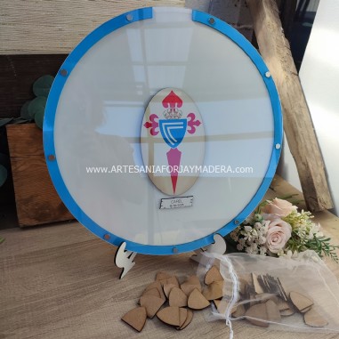 Marco de Firmas 3d Futbol Celta