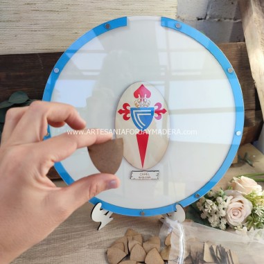 Marco de Firmas 3d Futbol Celta