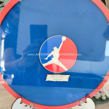 Marco de Firmas 3d Baloncesto NBA