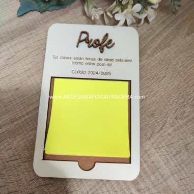 Porta Notas (post it ) Profe