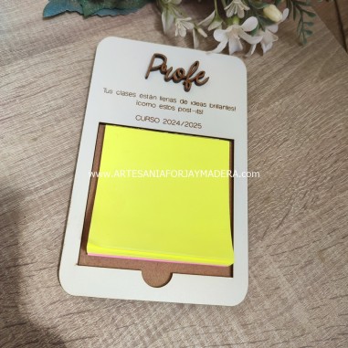 Porta Notas (post it ) Profe