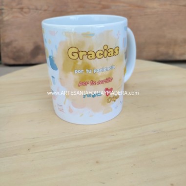 Taza Monitor Monitora Comedor escolar