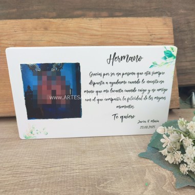 Placa Conmemorativa Hermanos