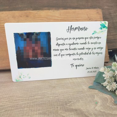 Placa Conmemorativa Hermanos