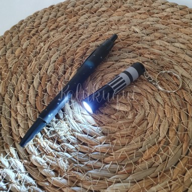 Boligrafo y Linterna Star Wars