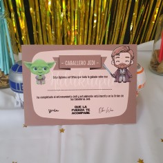 Certificado Caballero Jedi... 2