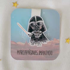 Marcapáginas imantado Darth...