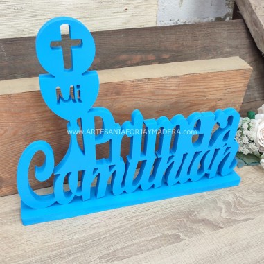 Letras De Mesa Mi Primera Comunion