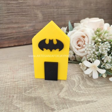 Silueta Casa Superhéroe Batman