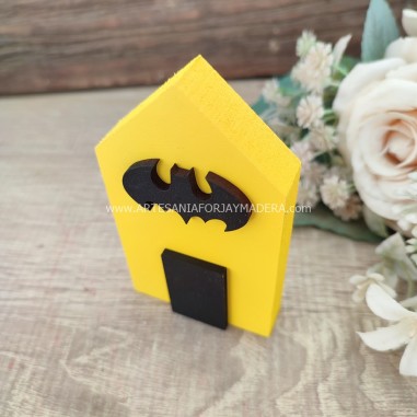 Silueta Casa Superhéroe Batman