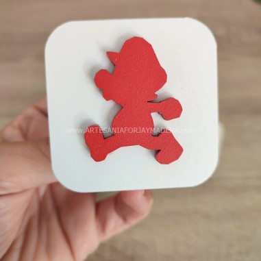 Tirador Cuadrado 3d Mario super Mario...