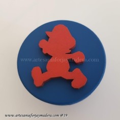 Tirador Redondo 3d Mario...