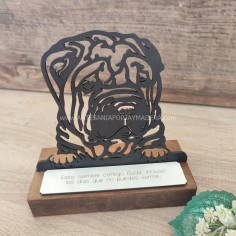 Regalo recuerdo Perro shar pei