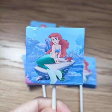 Piruleta Ariel La sirenita Disney