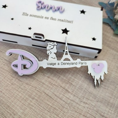 Caja Llave Basic 3d Blanco con Llave...