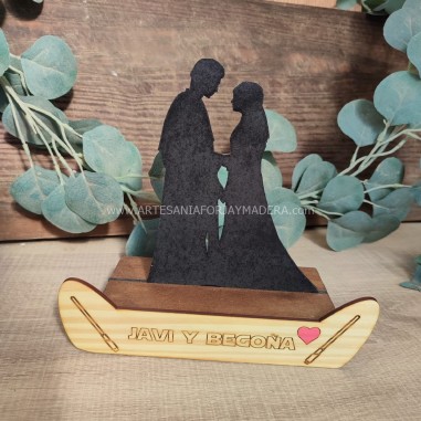 Regalo Placa Anakin and Padme star...
