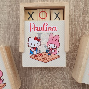 Juego 3 en Raya en caja Hello Kitty
