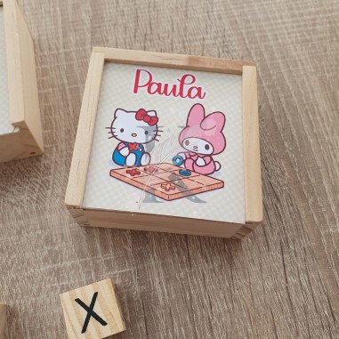 Juego 3 en Raya en caja Hello Kitty