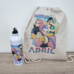 Pack Mochila + Botella K pop
