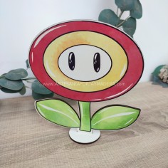 Mesero Flor Fuego Super Mario