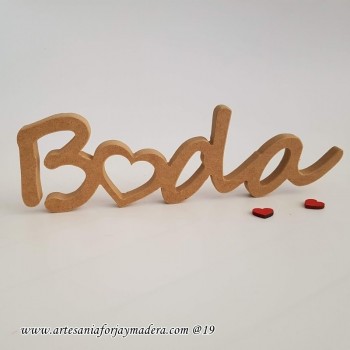 Letras Decorativas Boda...