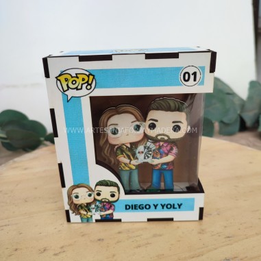 Funko 2d Personalizado Pareja
