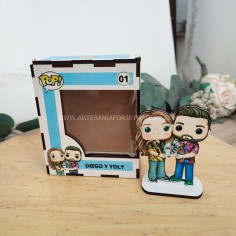 Funko 2d Personalizado Pareja 2
