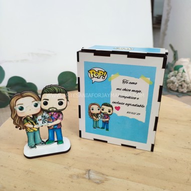 Funko 2d Personalizado Pareja