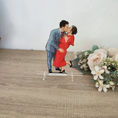 Cake Topper Ilustracion personalizada...