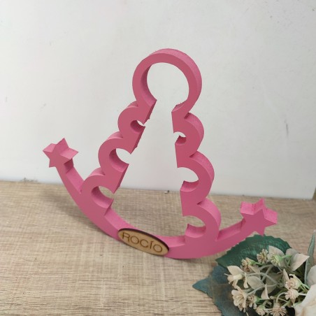 silueta religiosa con nombre personalizado para apoyar
