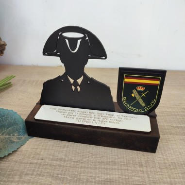diseño personalizado para retiro de guardia civil
