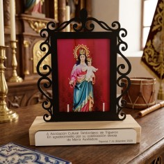 Trofeo Virgen simulando...