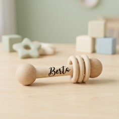 articulo infantil de madera natural seguro